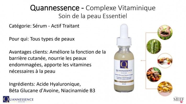 Le complexe vitaminique Essential Skincare 
